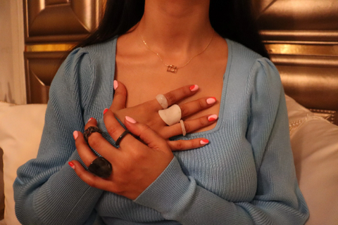 White Mixed Rings