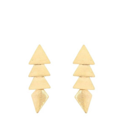 Triangle Drop Earrings