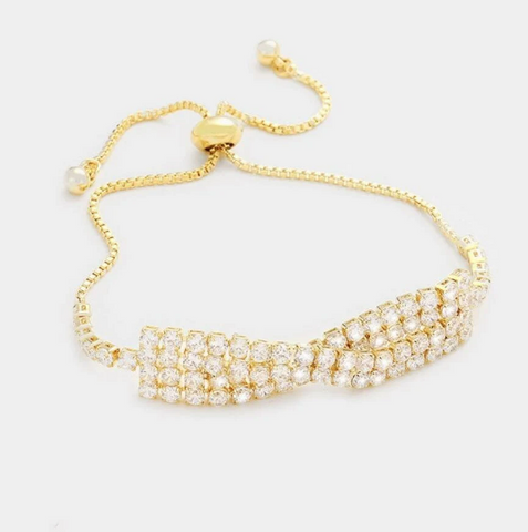 Twisted Gold Bracelet